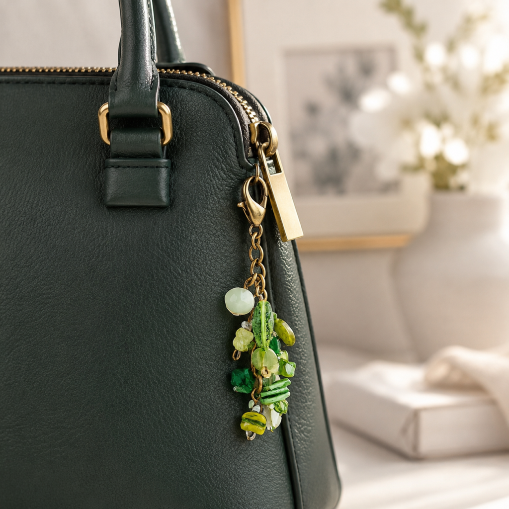 Purse Charm Greens